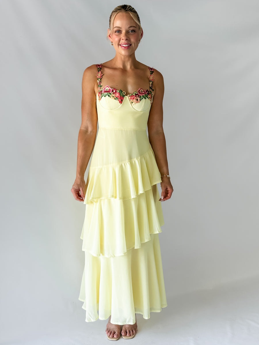 LEMON BOUQUET DRESS