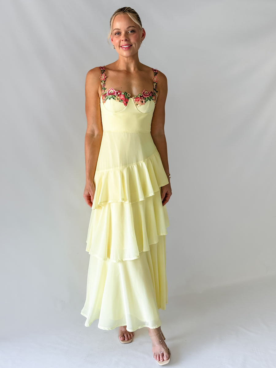 LEMON BOUQUET DRESS