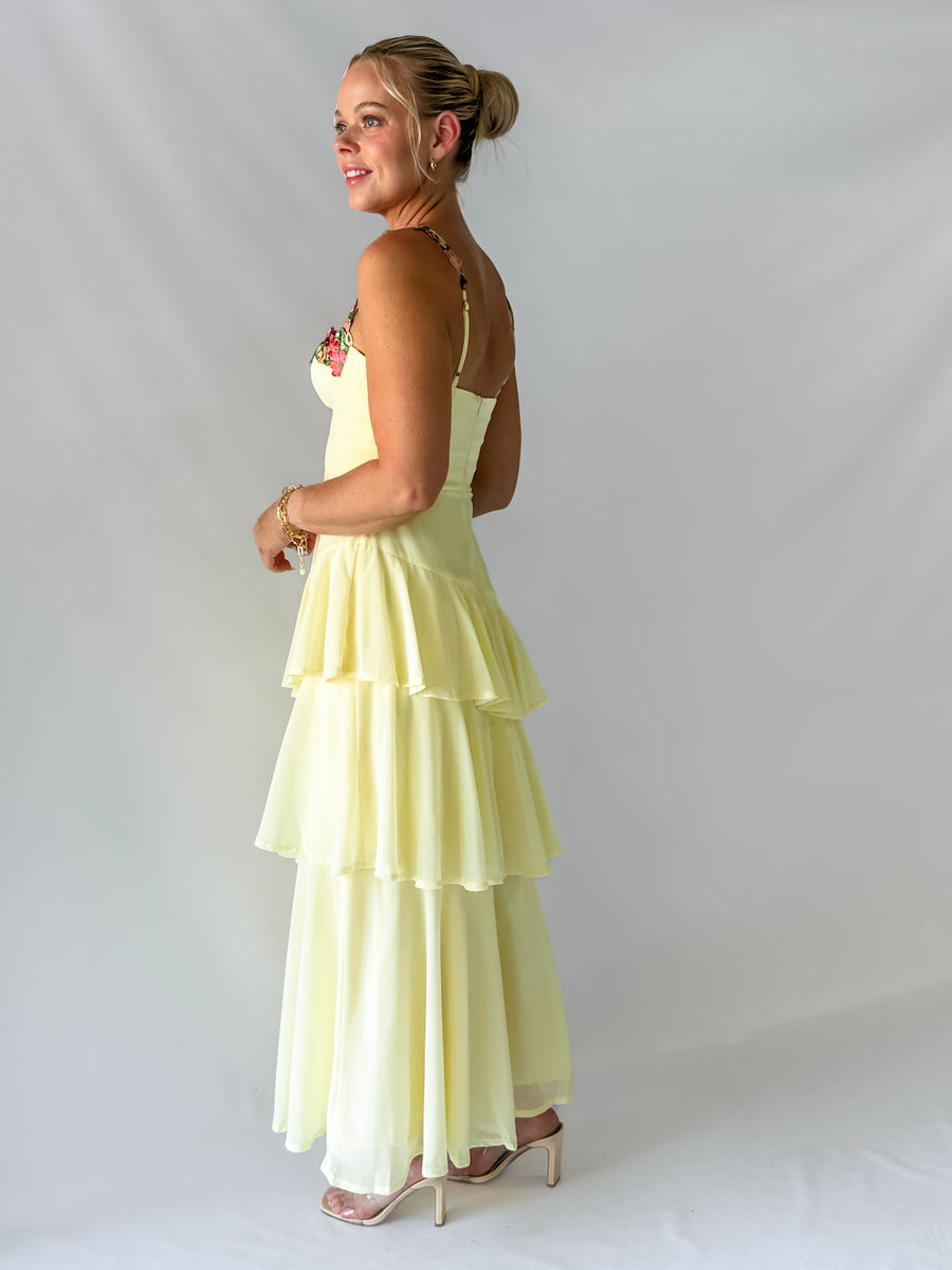 LEMON BOUQUET DRESS