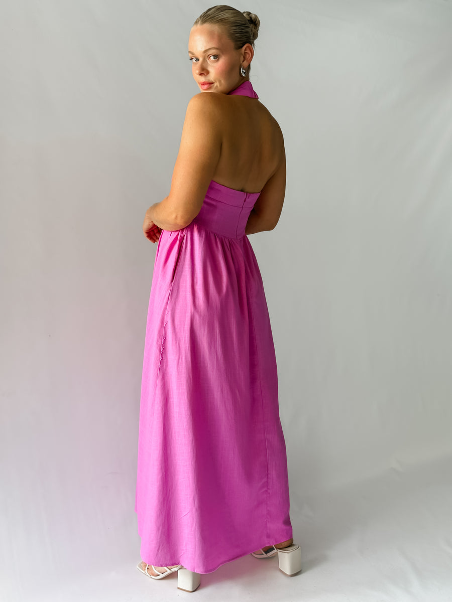 BLUSH MAXI DRESS