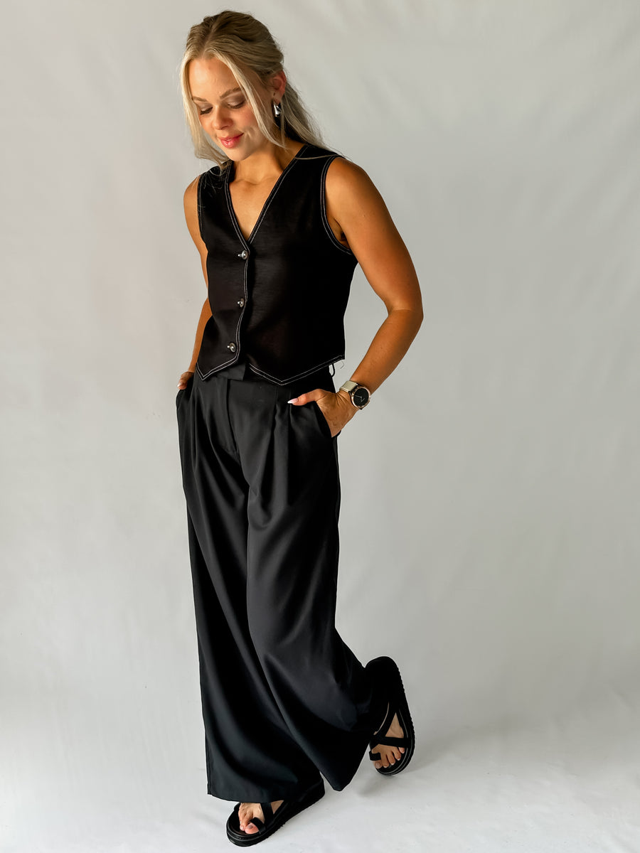 CARTER PANTS - BLACK