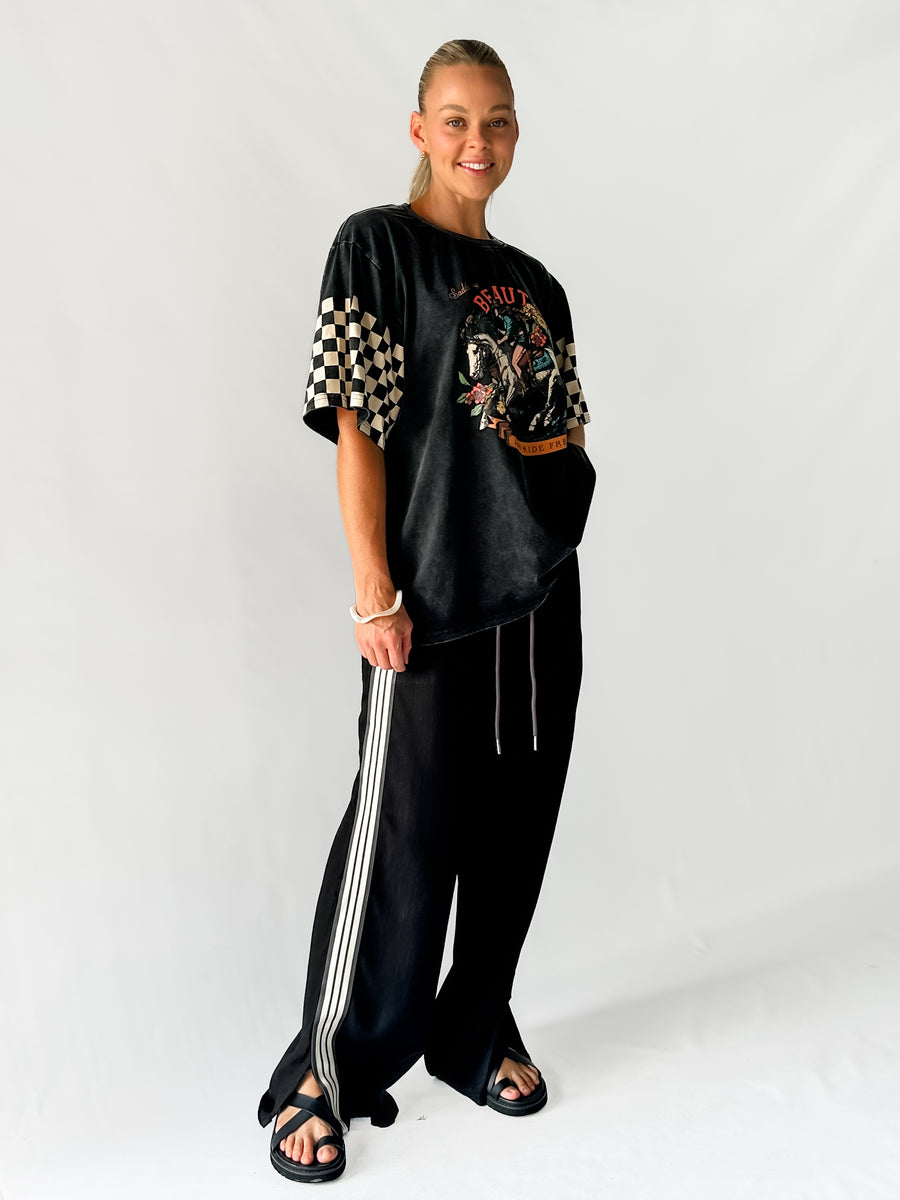 STREET SEEKER PANTS - BLACK