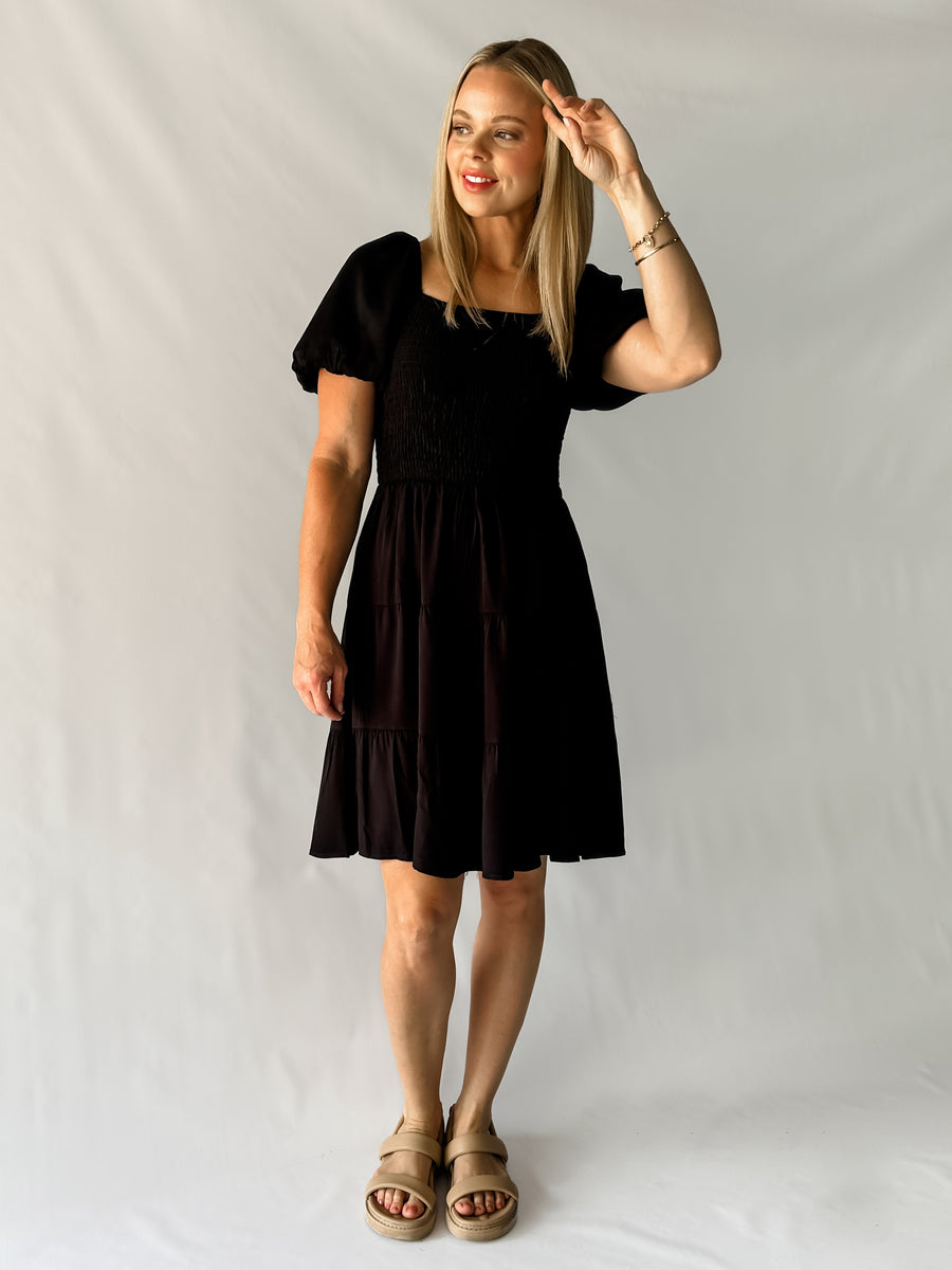 MADINA DRESS - BLACK