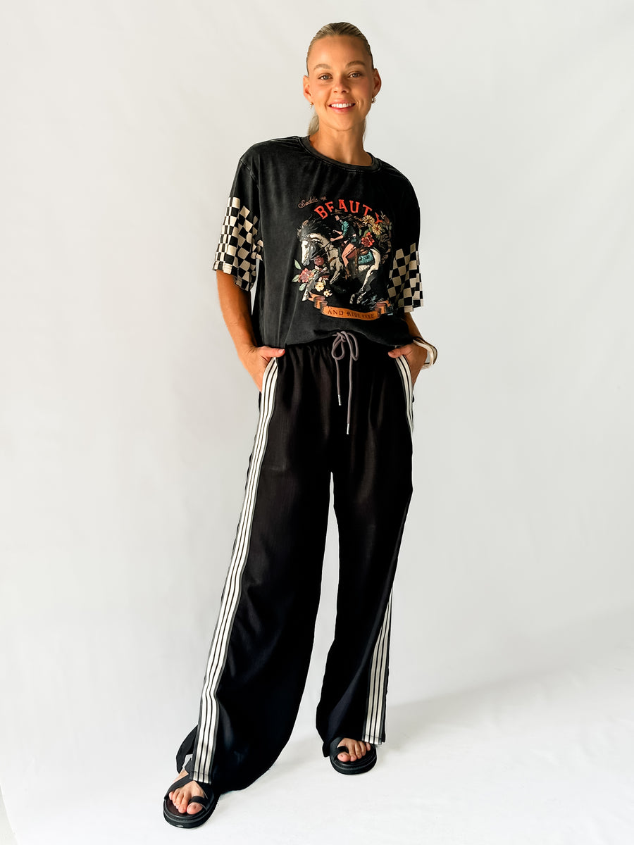 STREET SEEKER PANTS - BLACK