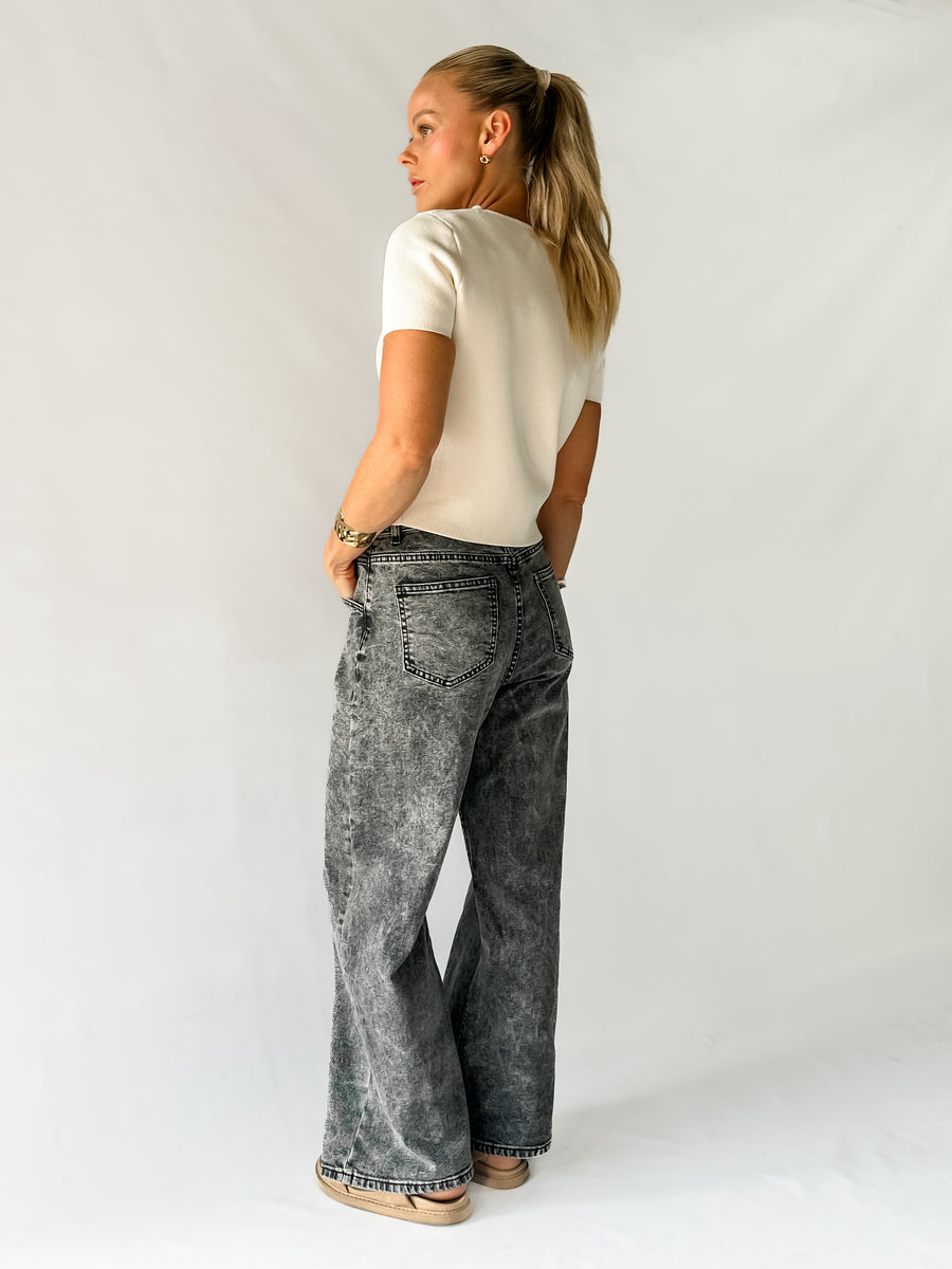 HUNTER KNITTED TOP - CREAM
