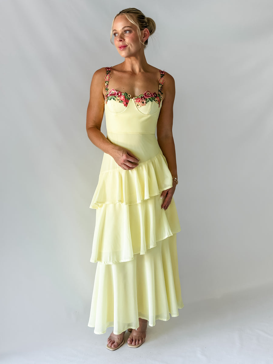 LEMON BOUQUET DRESS