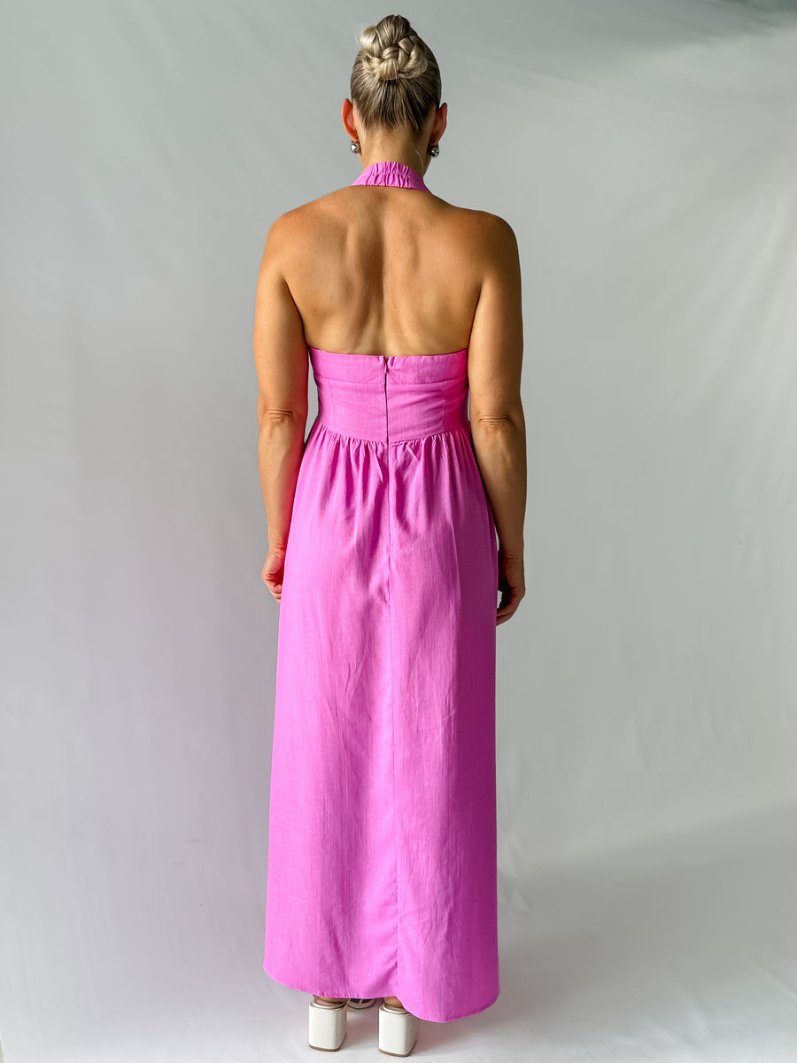 BLUSH MAXI DRESS