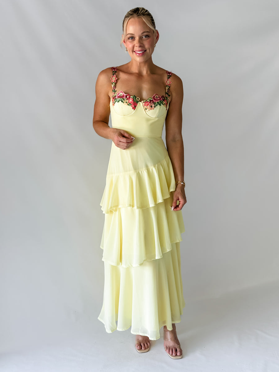 LEMON BOUQUET DRESS