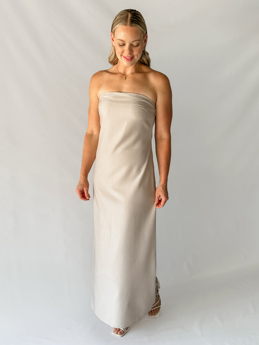 HADLEY DRESS - STONE