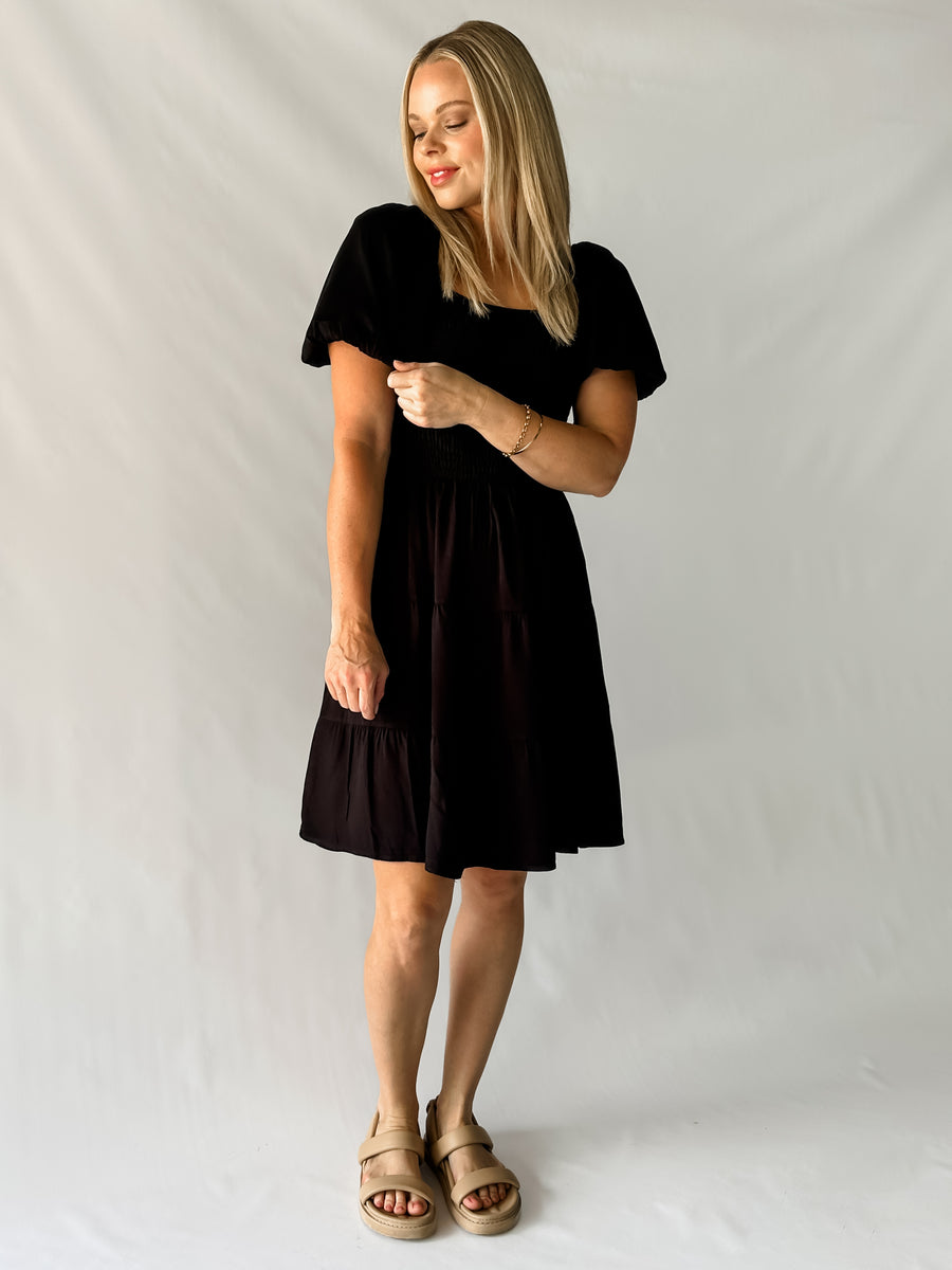 MADINA DRESS - BLACK