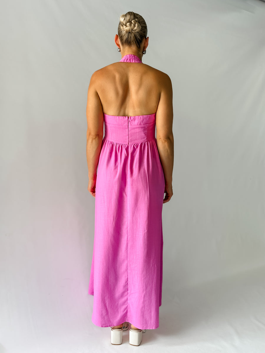 BLUSH MAXI DRESS