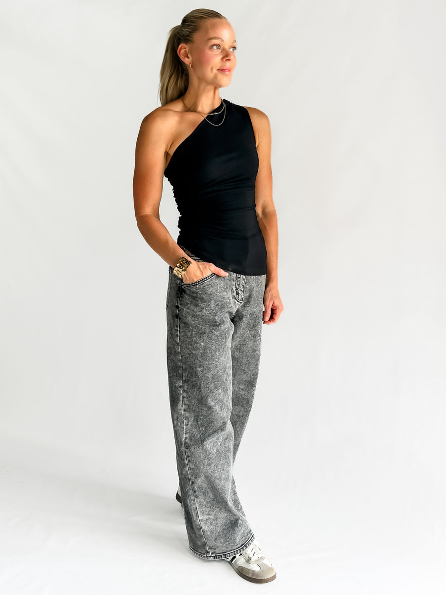 MALIKA TOP - BLACK