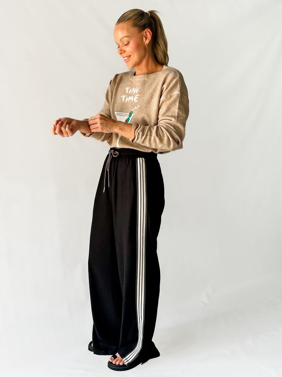 TINI TIME PULLOVER - BEIGE