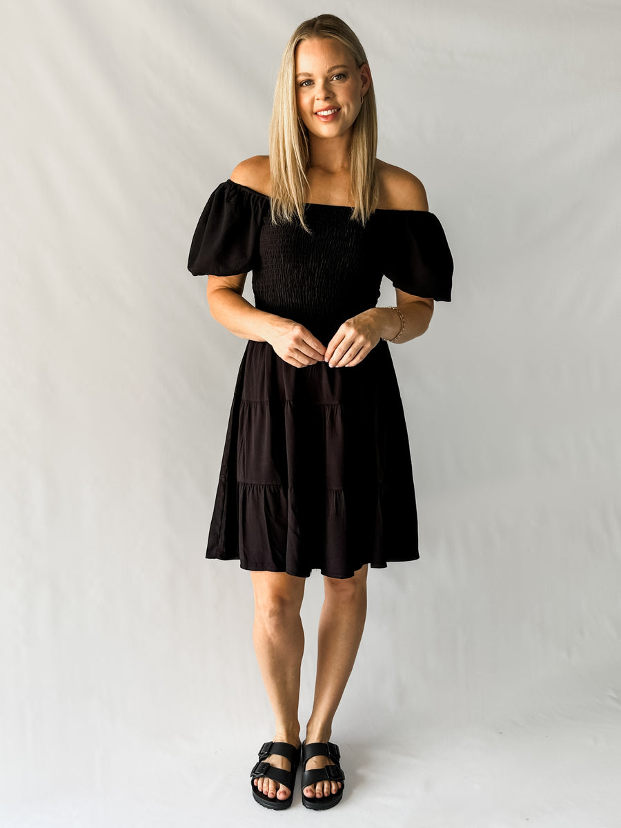 MADINA DRESS - BLACK