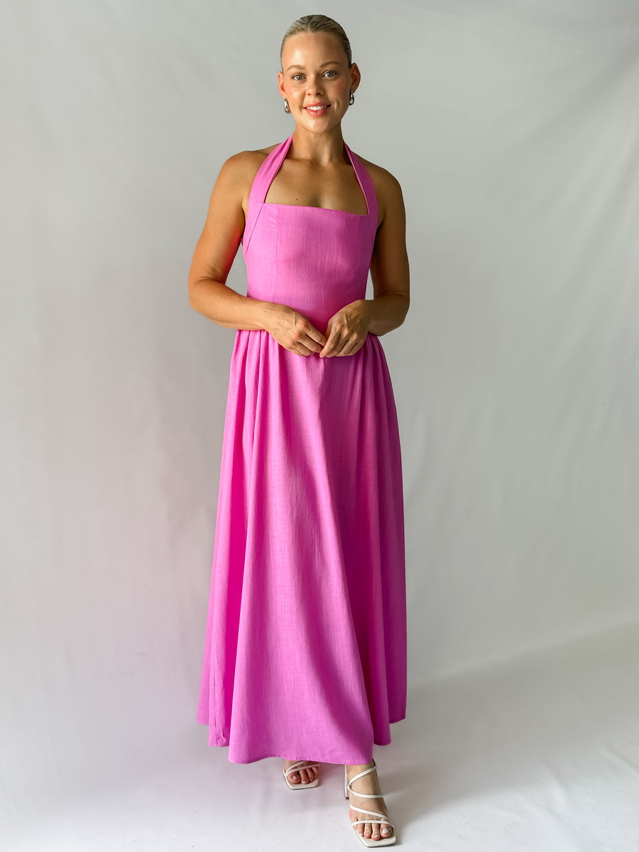 BLUSH MAXI DRESS