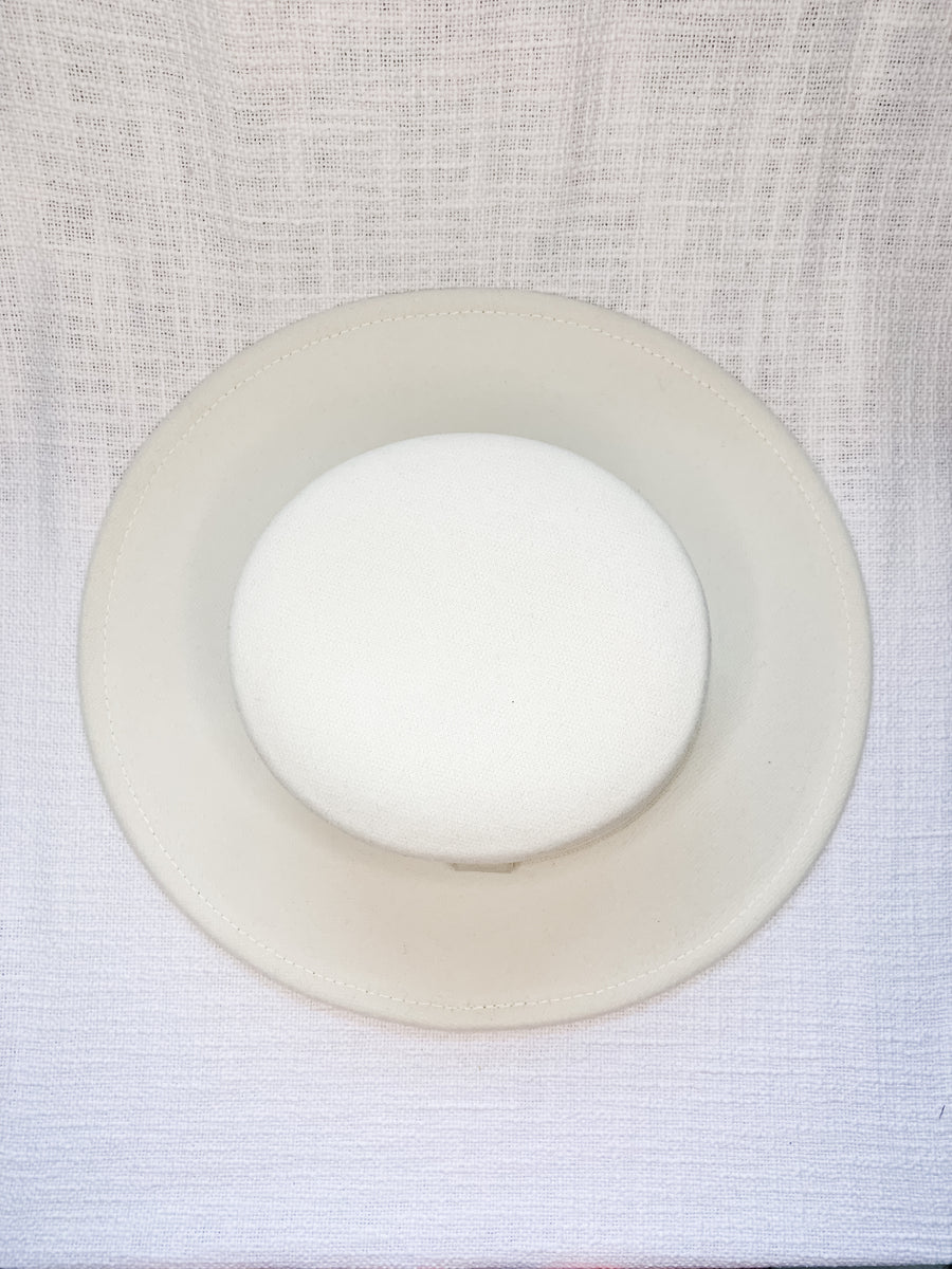 JUNIPER FEDORA - WHITE/CREAM