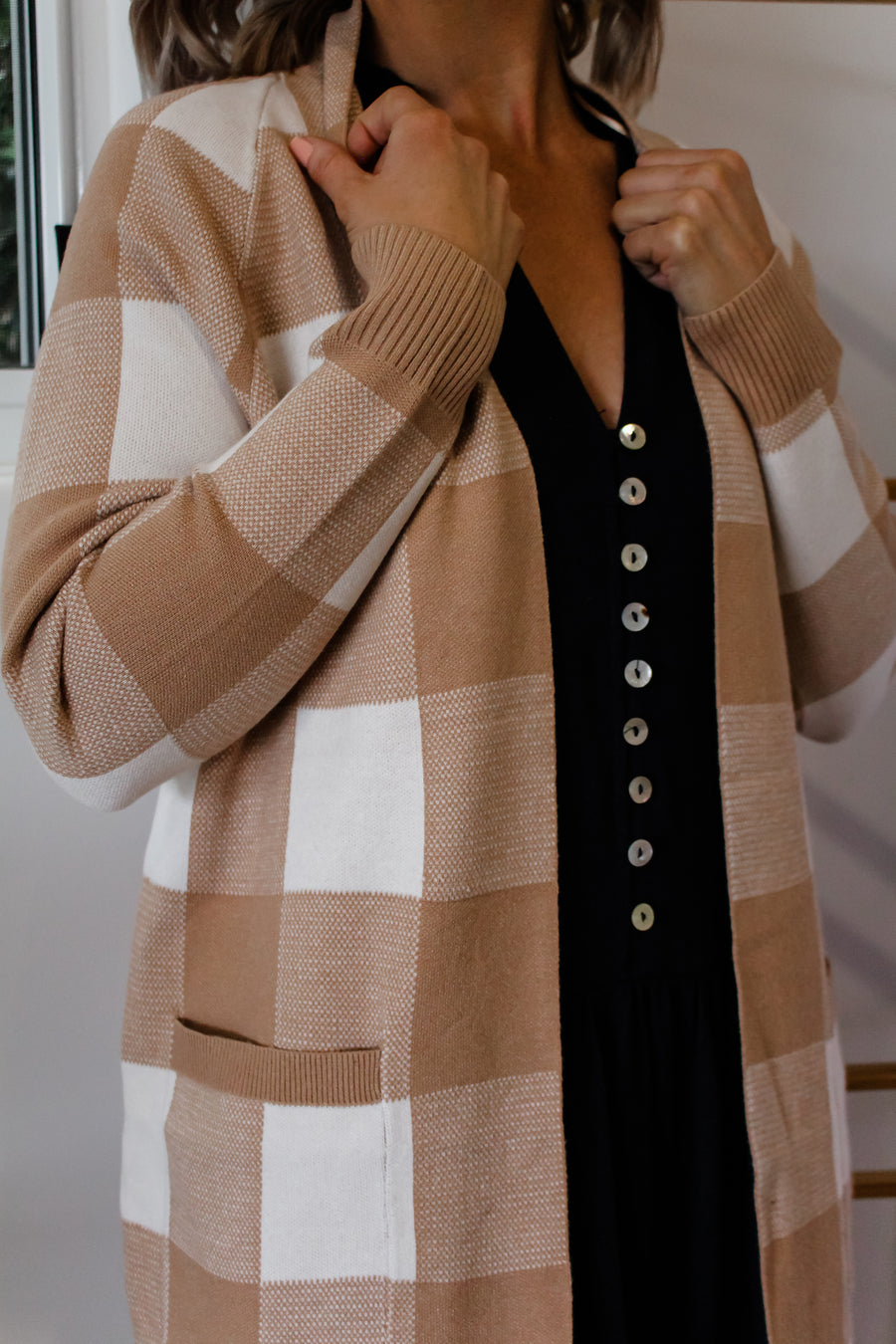 LORETTA CARDIGAN - BEIGE