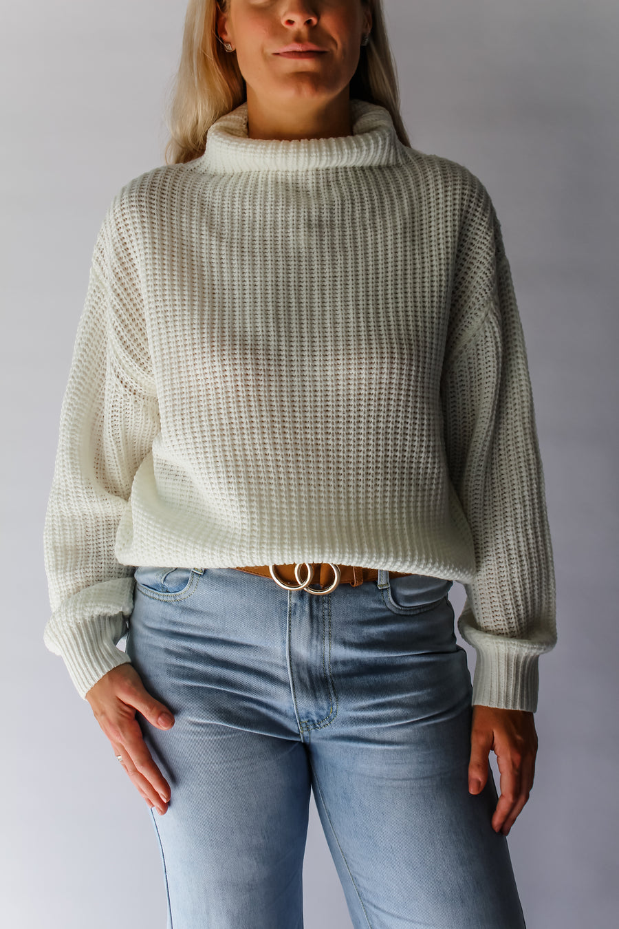 SCOUT KNIT - WHITE