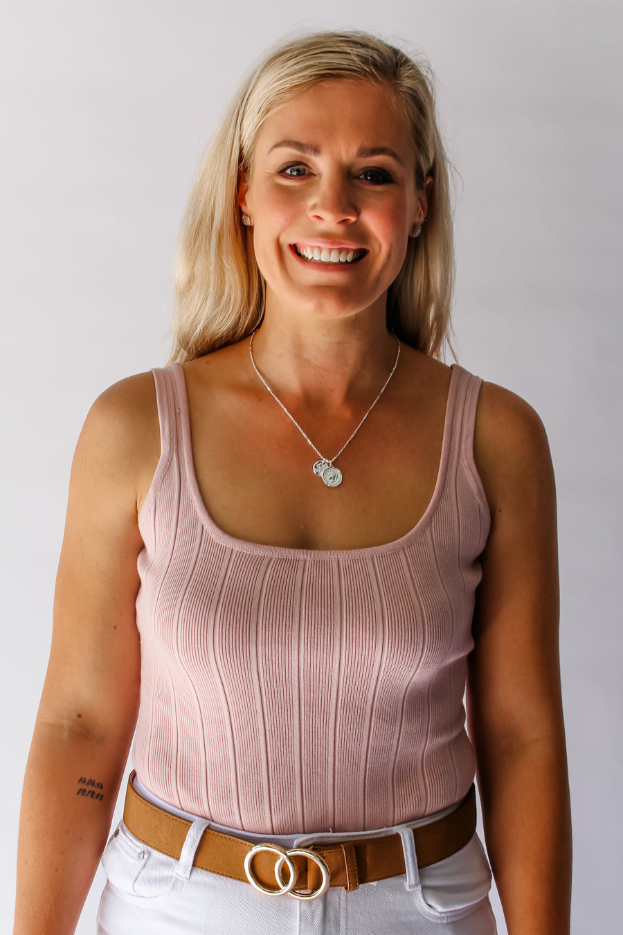 ESTELLE BODYSUIT - BLUSH