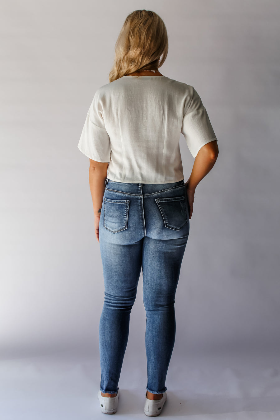 XZAVIER TOP - WHITE