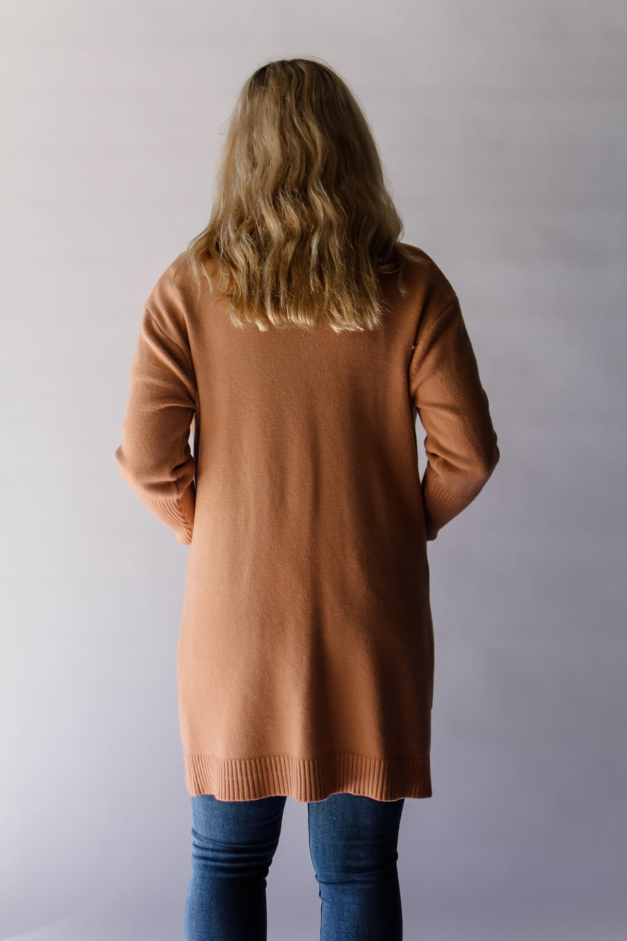 FREYA CARDIGAN - SALMON