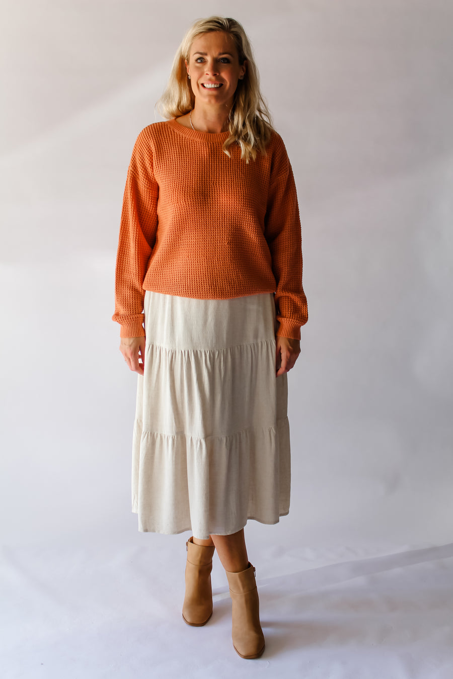 TUSCAN SKIRT - BEIGE