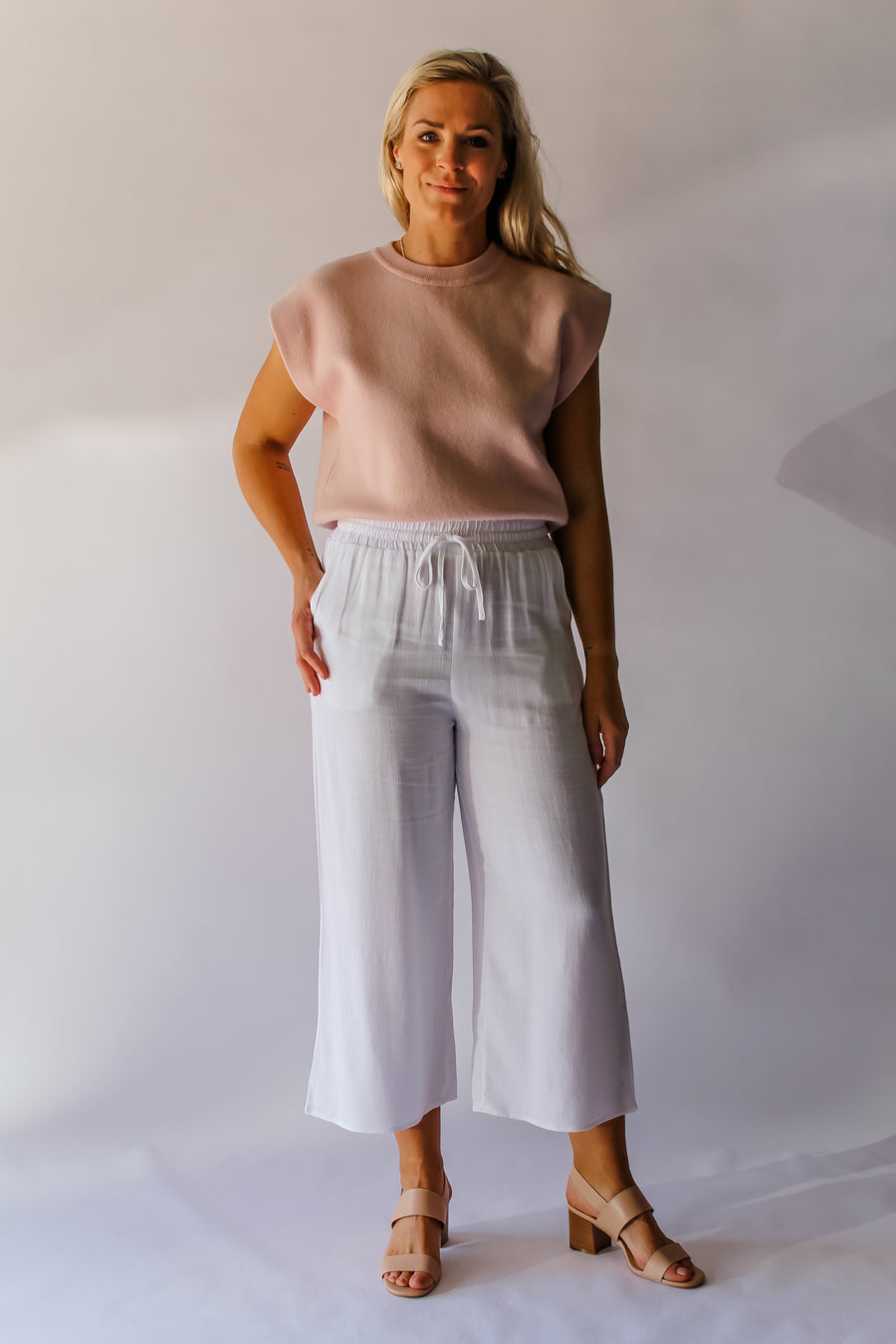 LILAH PANT - WHITE