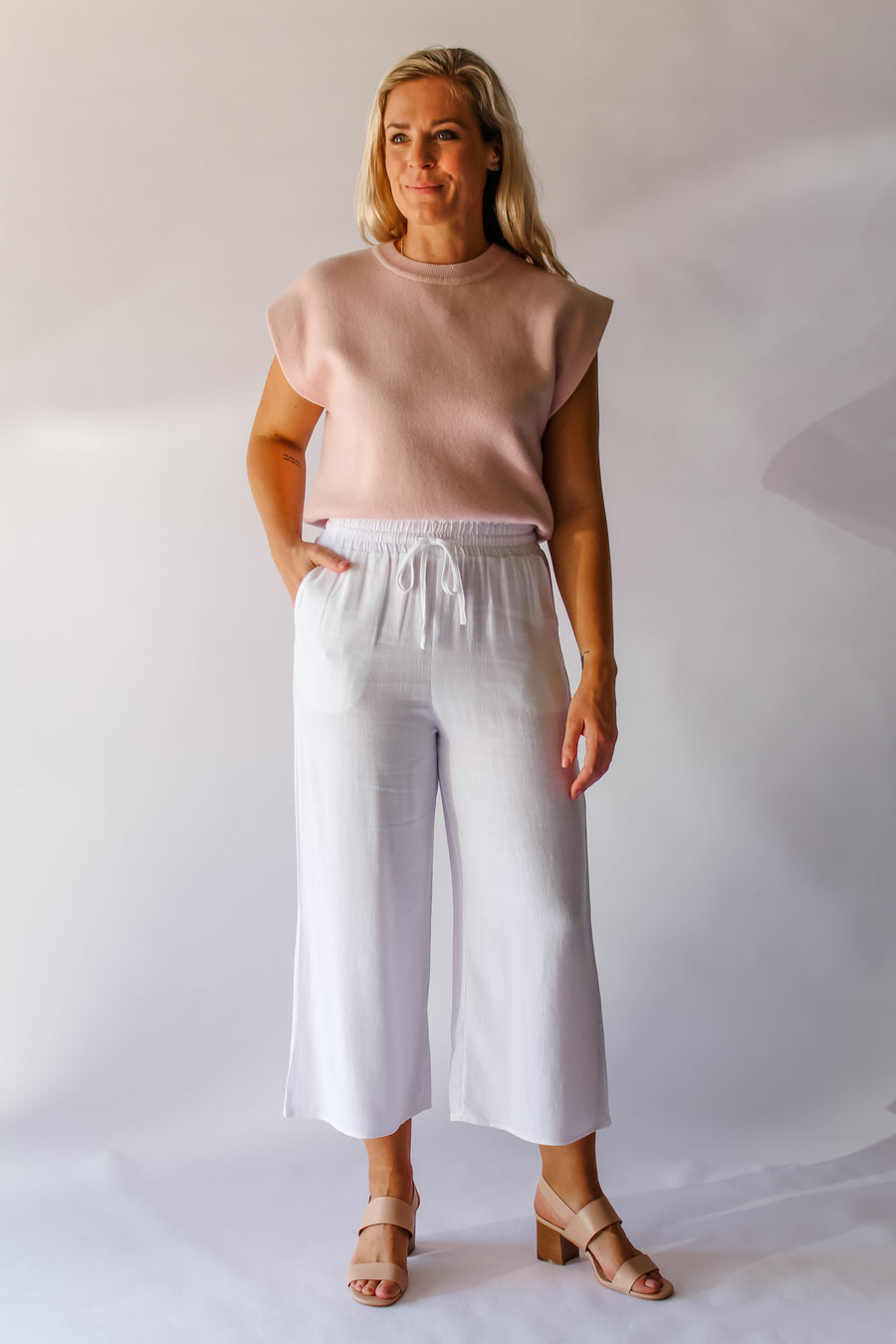 LILAH PANT - WHITE