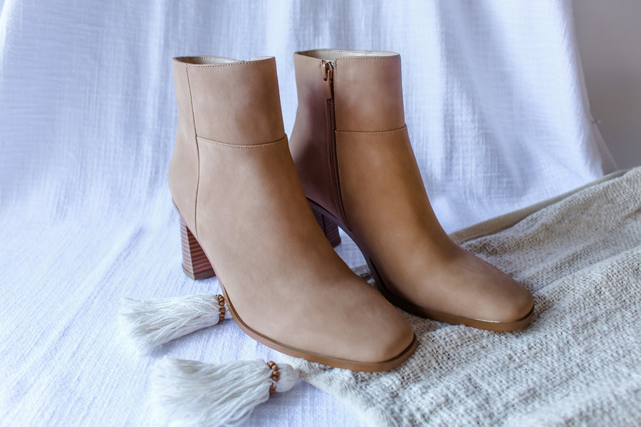 DAVEY BOOTS - CAMEL