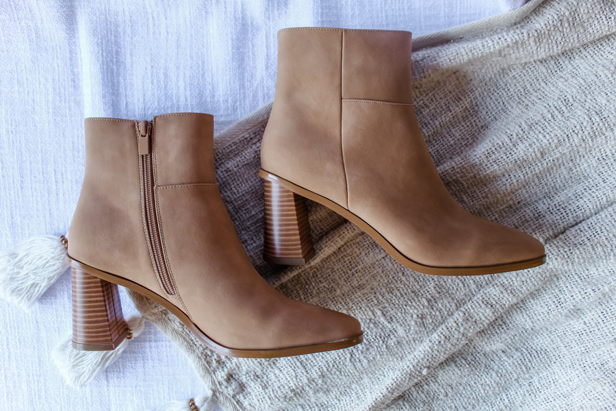 DAVEY BOOTS - CAMEL