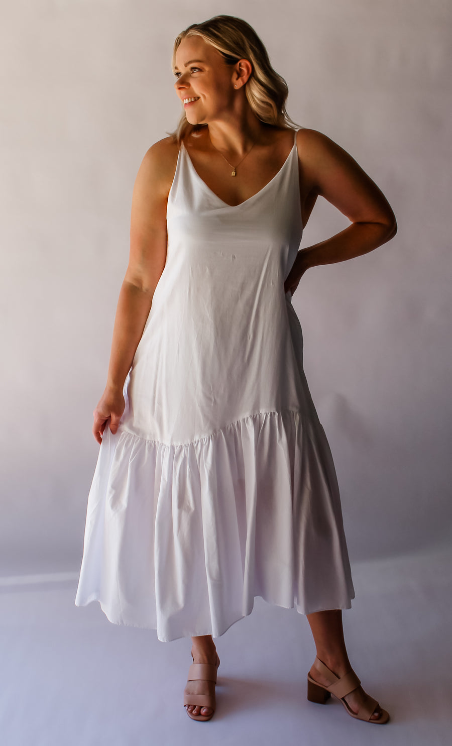 MOLLY DRESS - WHITE