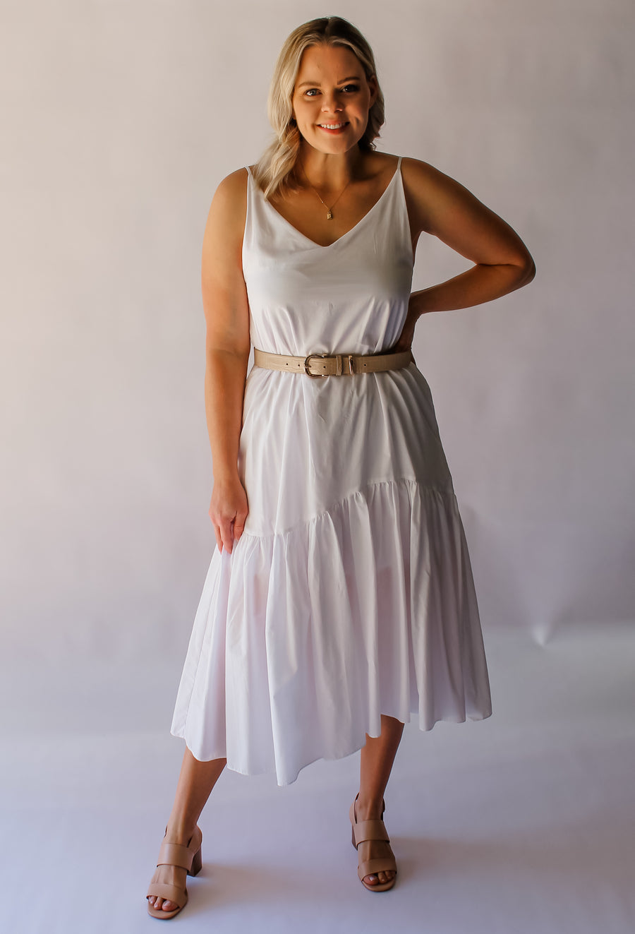 MOLLY DRESS - WHITE