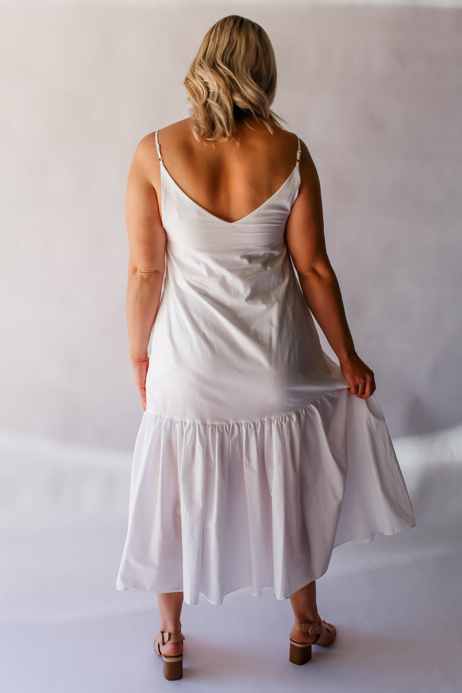 MOLLY DRESS - WHITE