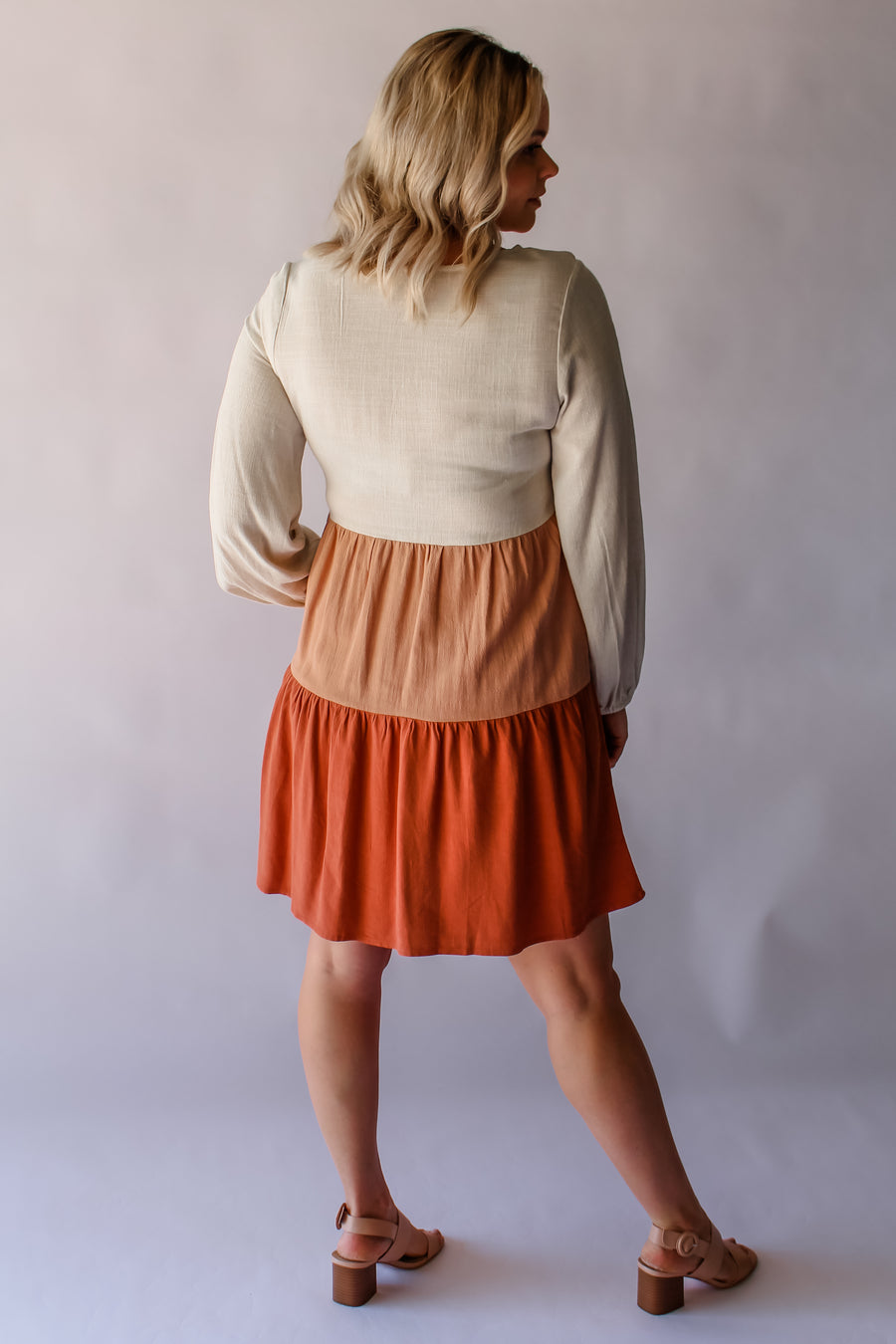 JOSLIN DRESS - TERRACOTTA