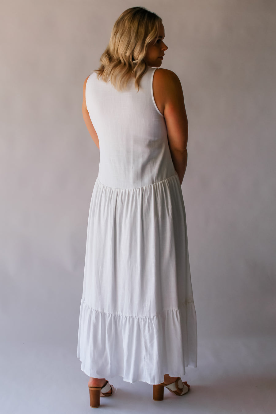 AIRLIE DRESS - WHITE