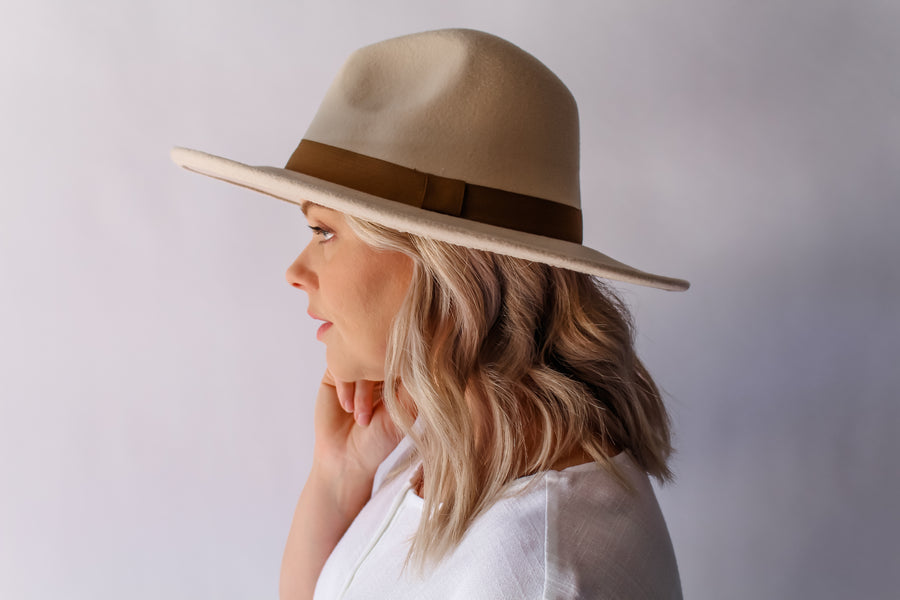 GIGI FEDORA - BEIGE