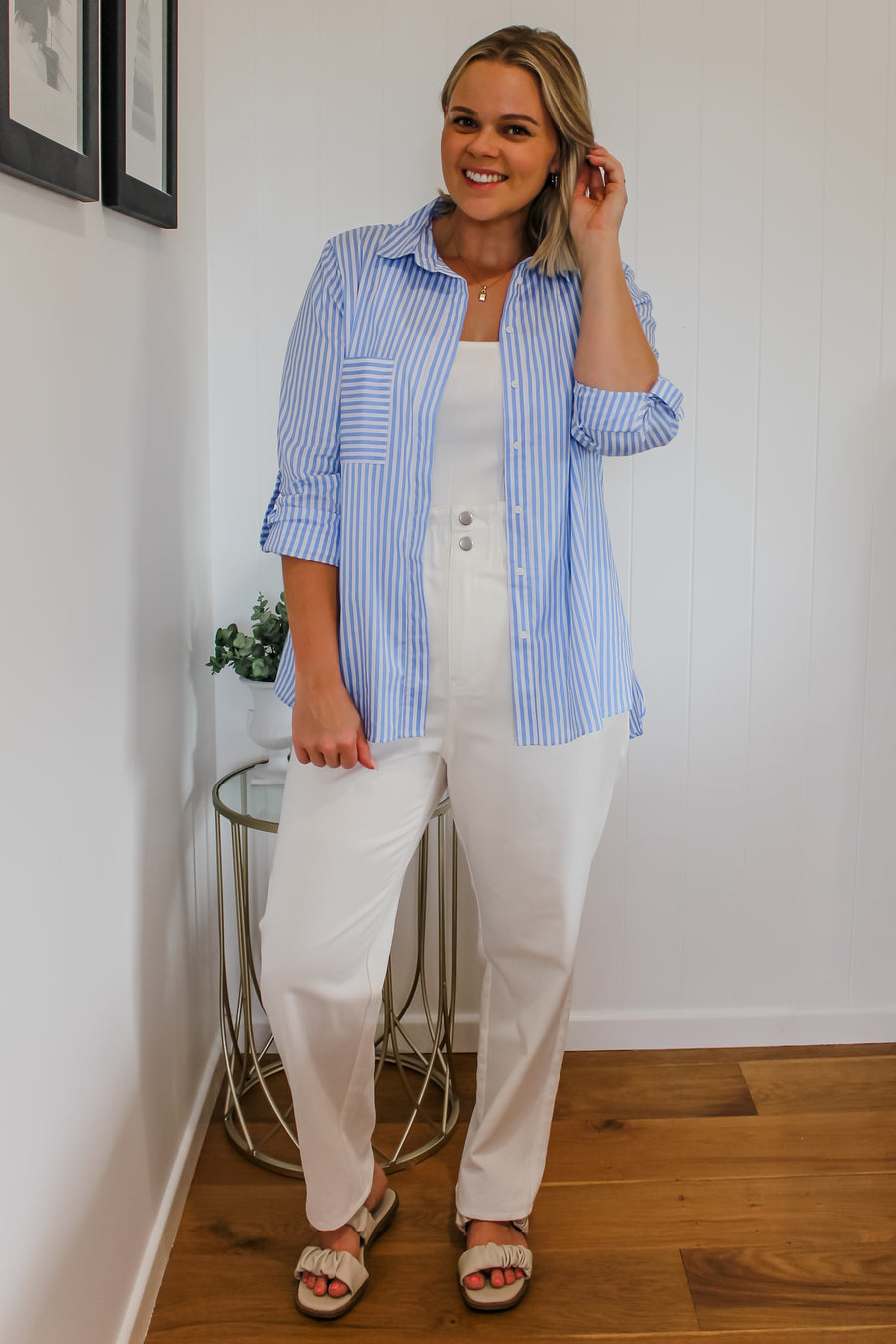 GIOVANNA PANT - WHITE