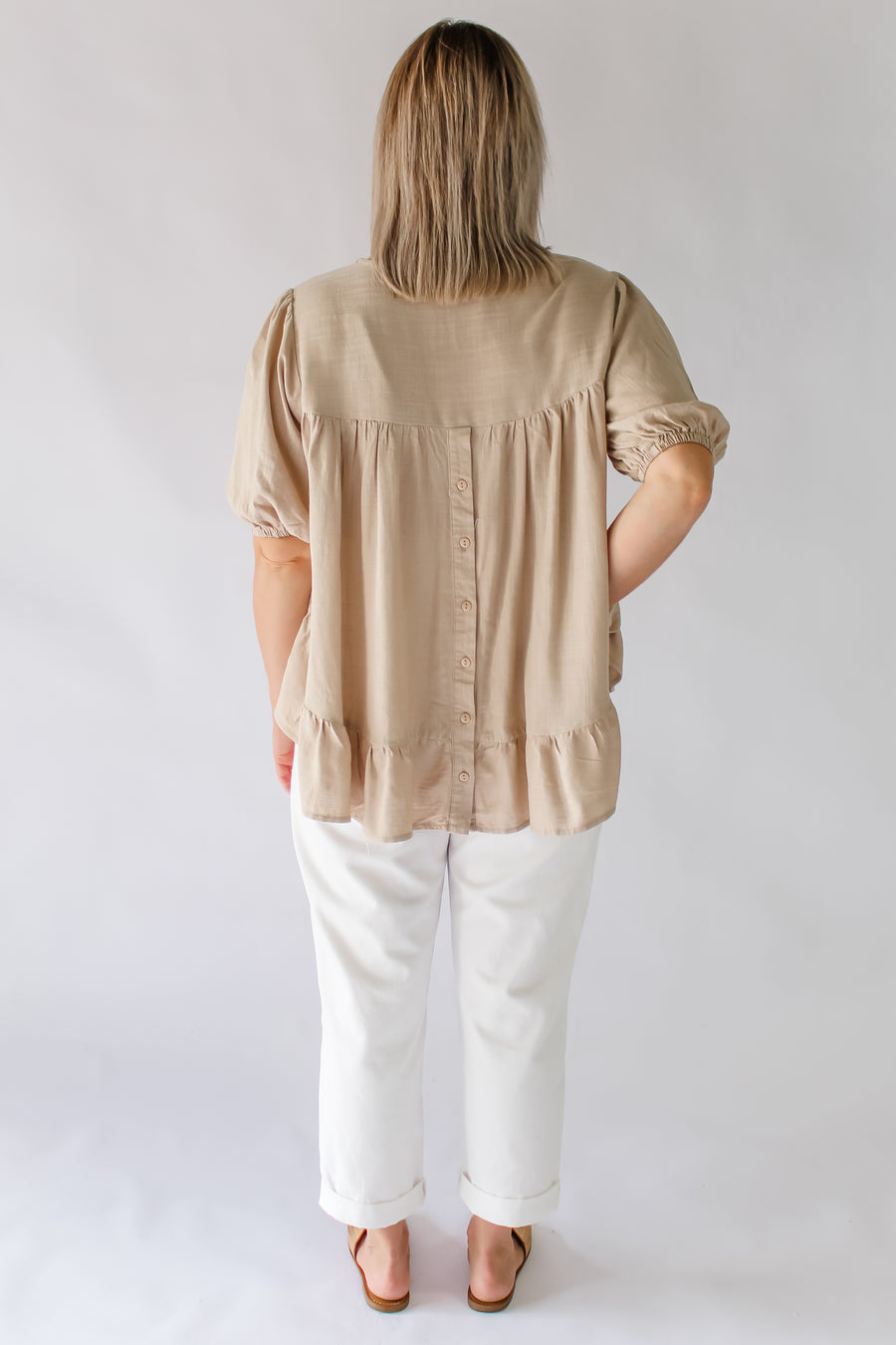 EDEN TOP - BEIGE