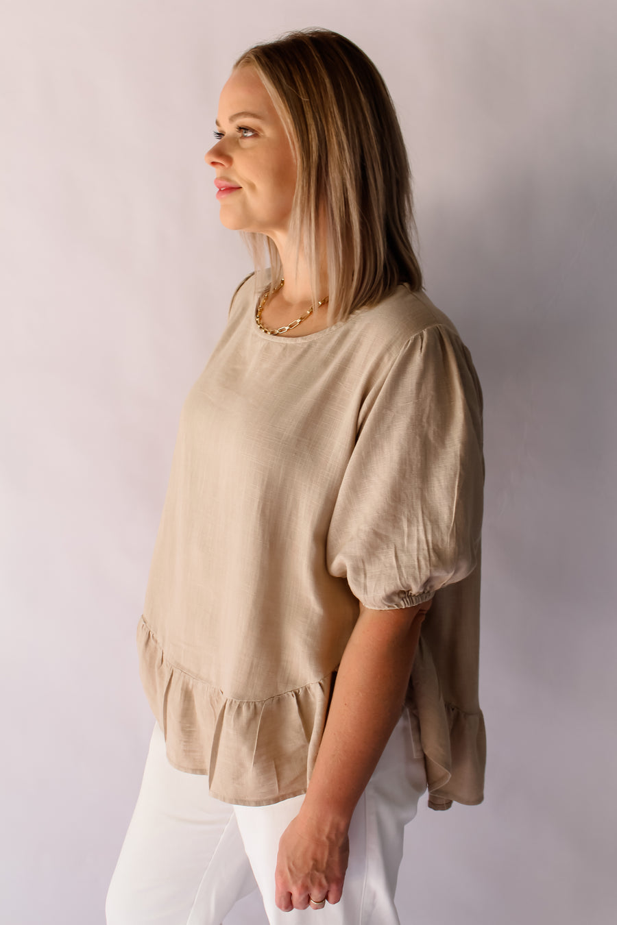 EDEN TOP - BEIGE