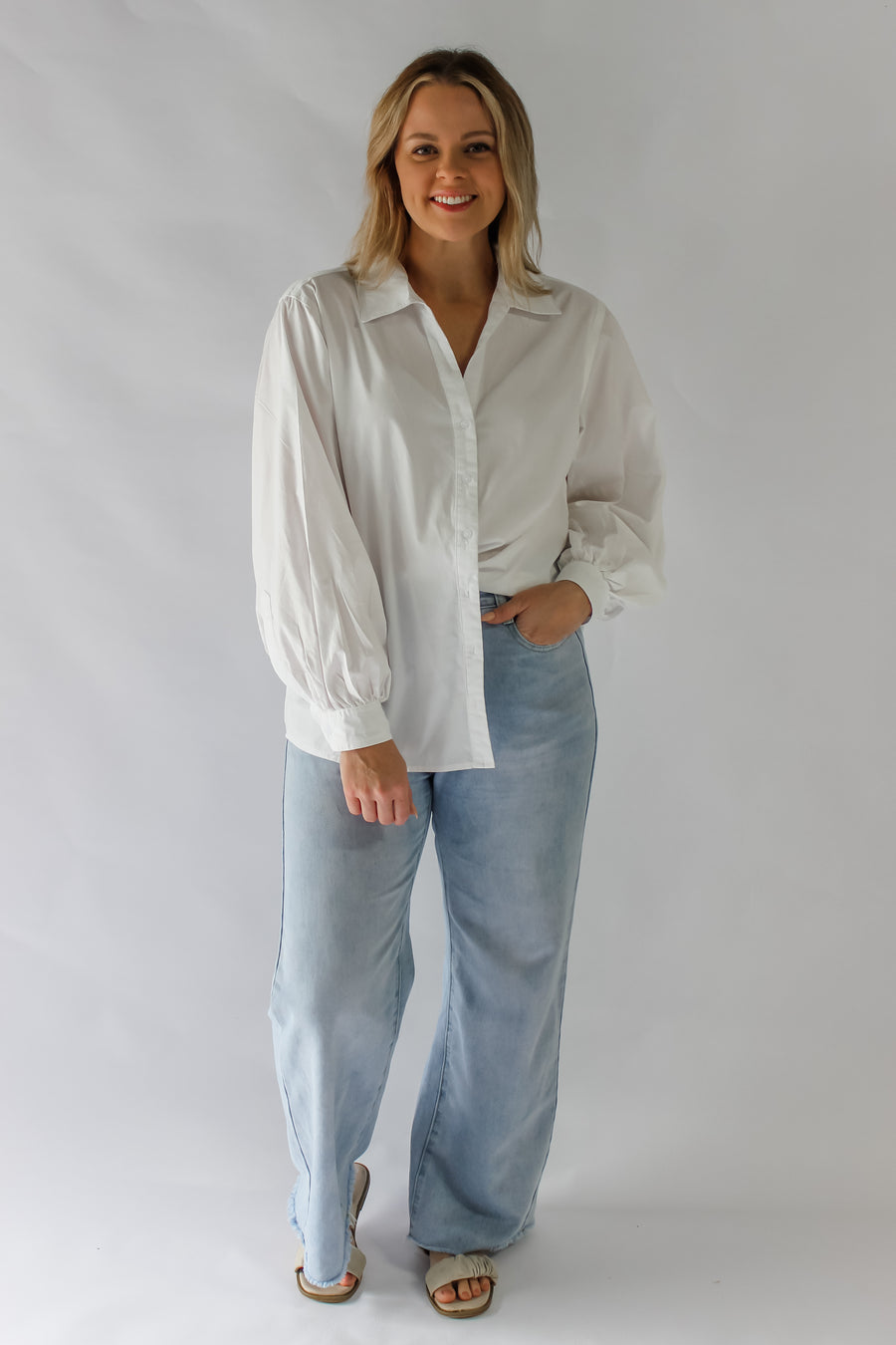 EBBY SHIRT - WHITE