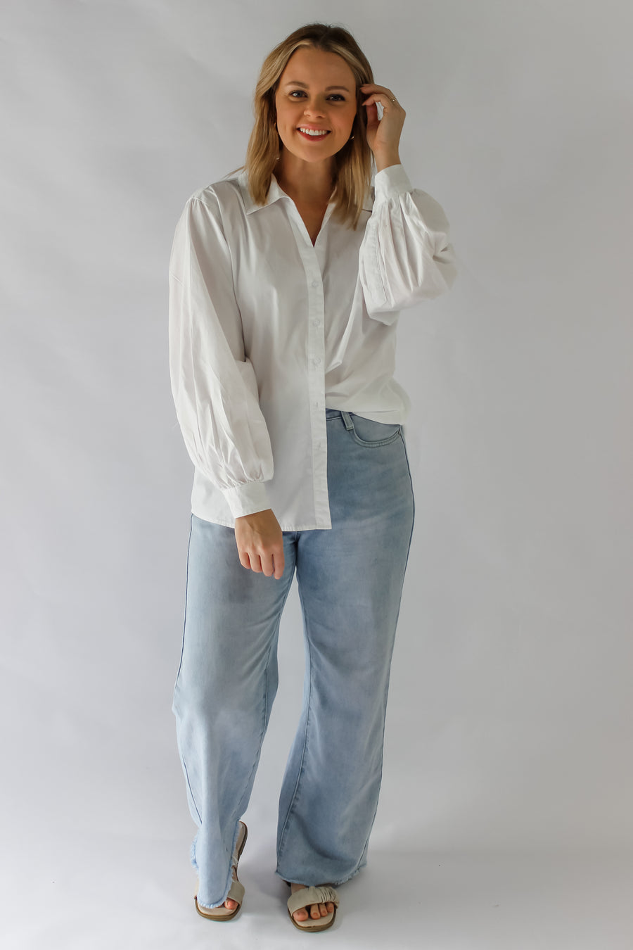 EBBY SHIRT - WHITE