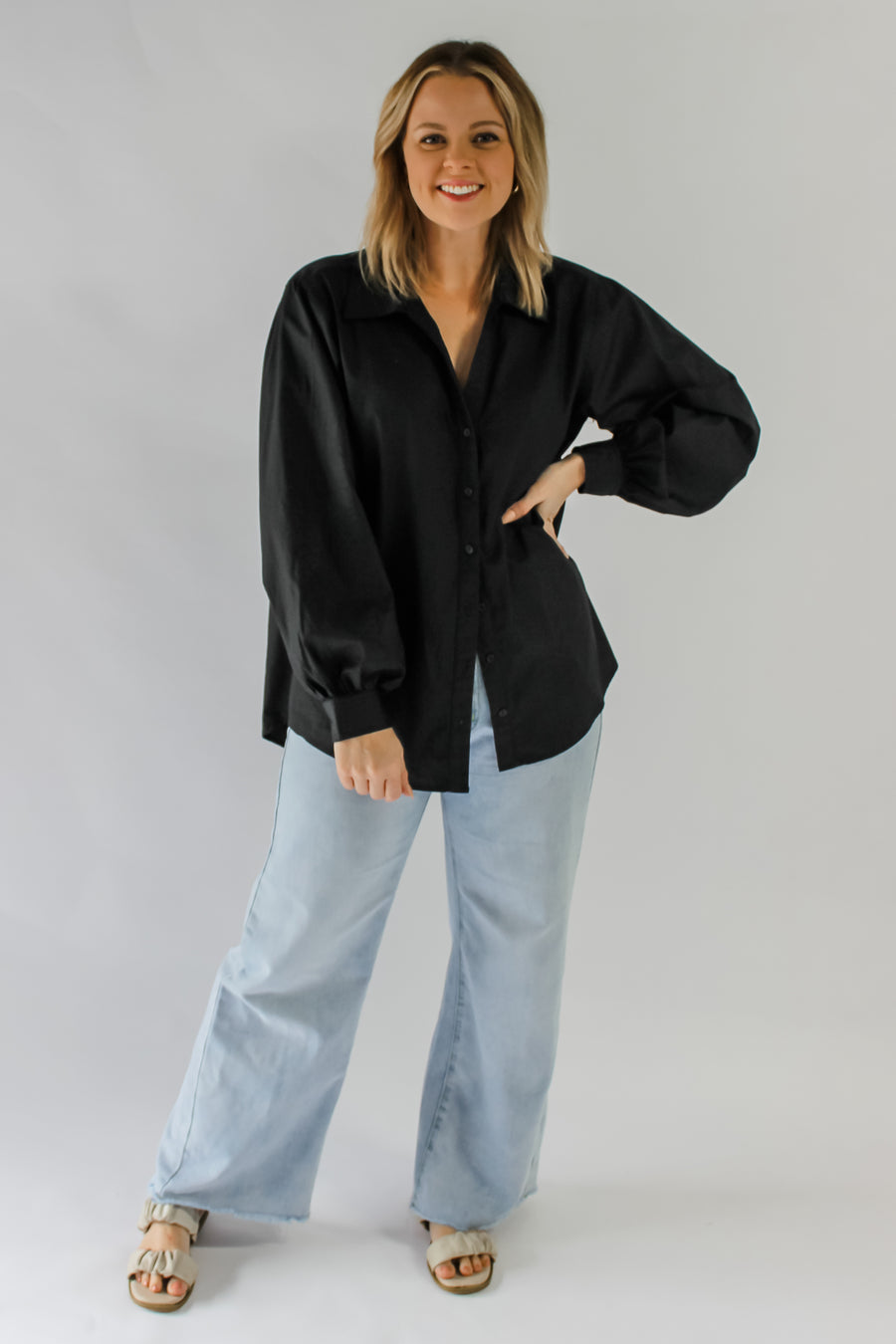 EBBY SHIRT - BLACK