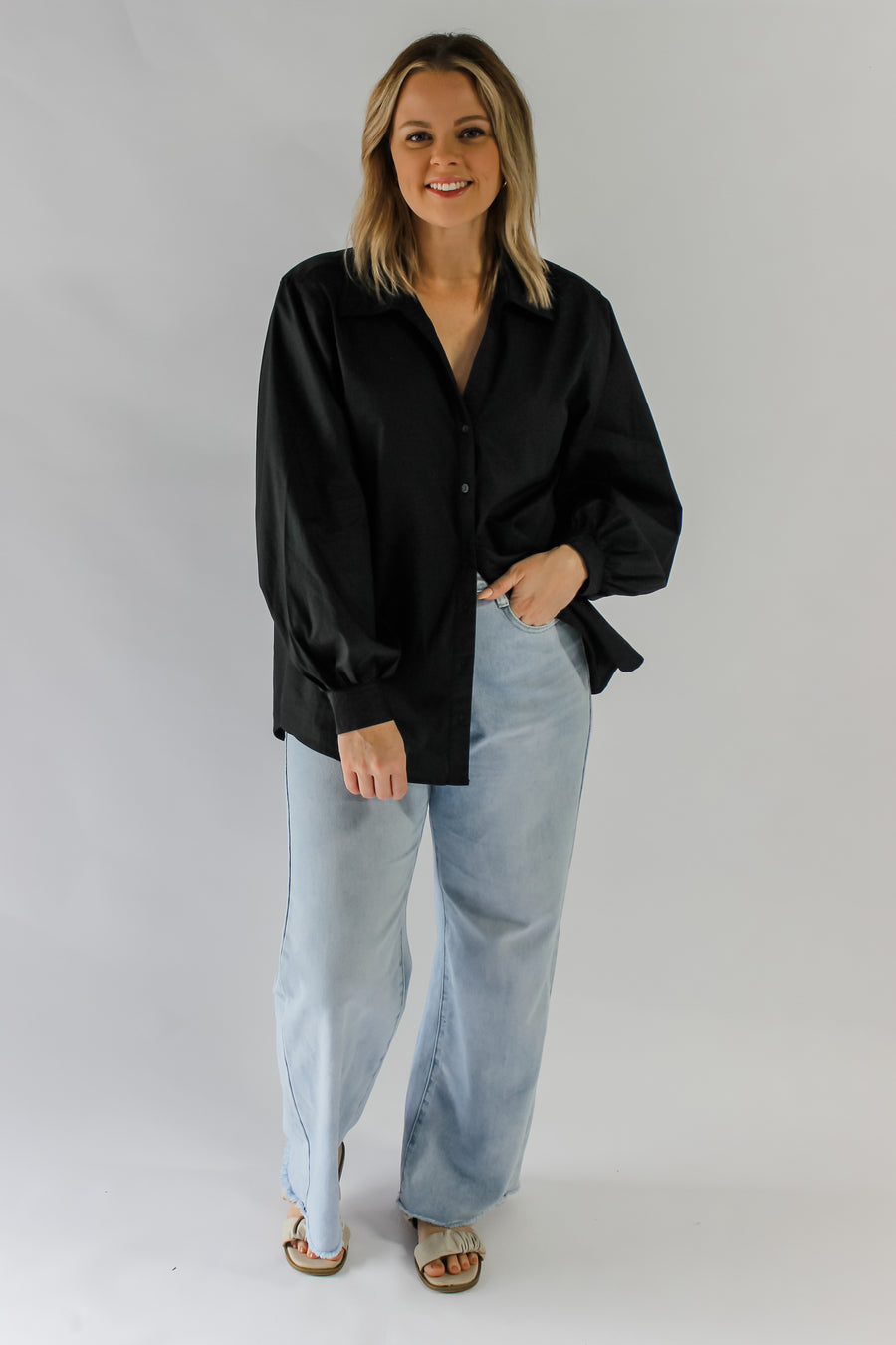 EBBY SHIRT - BLACK