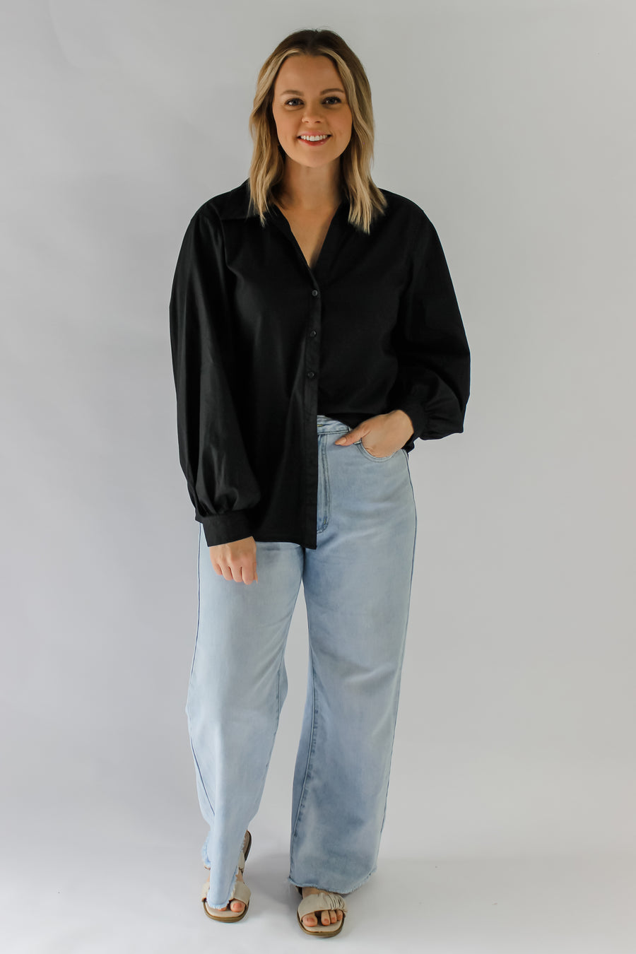 EBBY SHIRT - BLACK