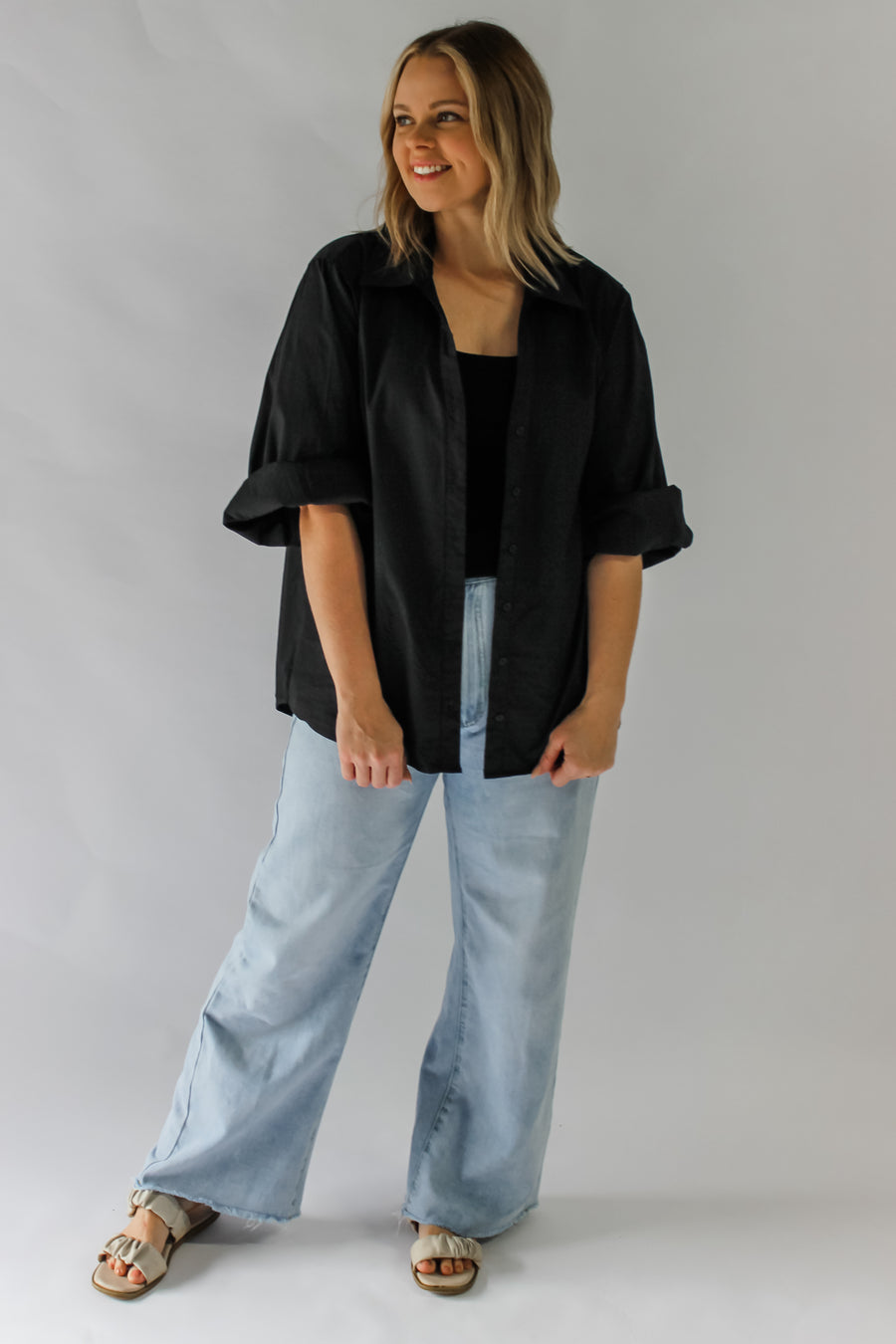 EBBY SHIRT - BLACK