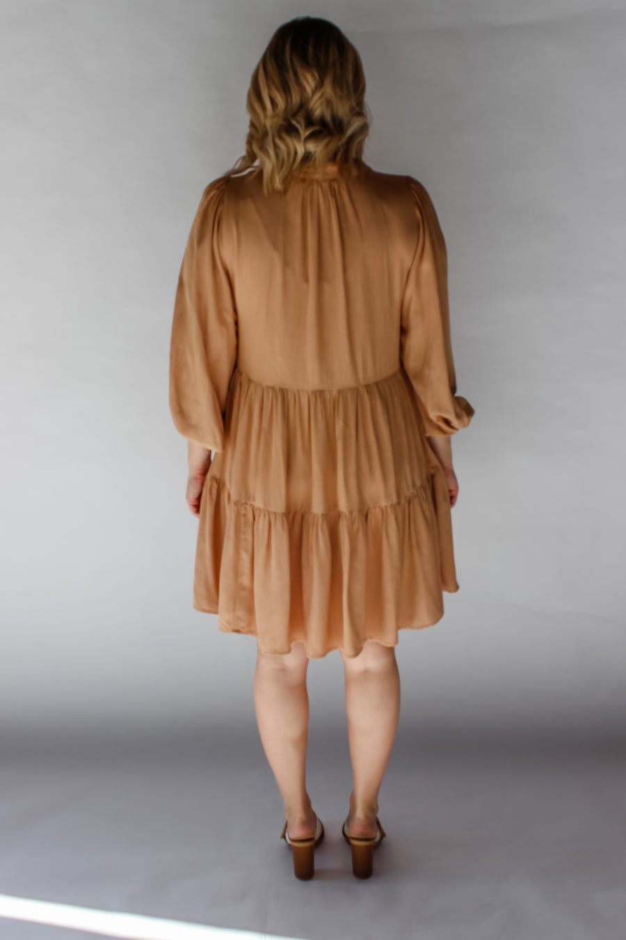 CAMILLA TUNIC DRESS - LATTE