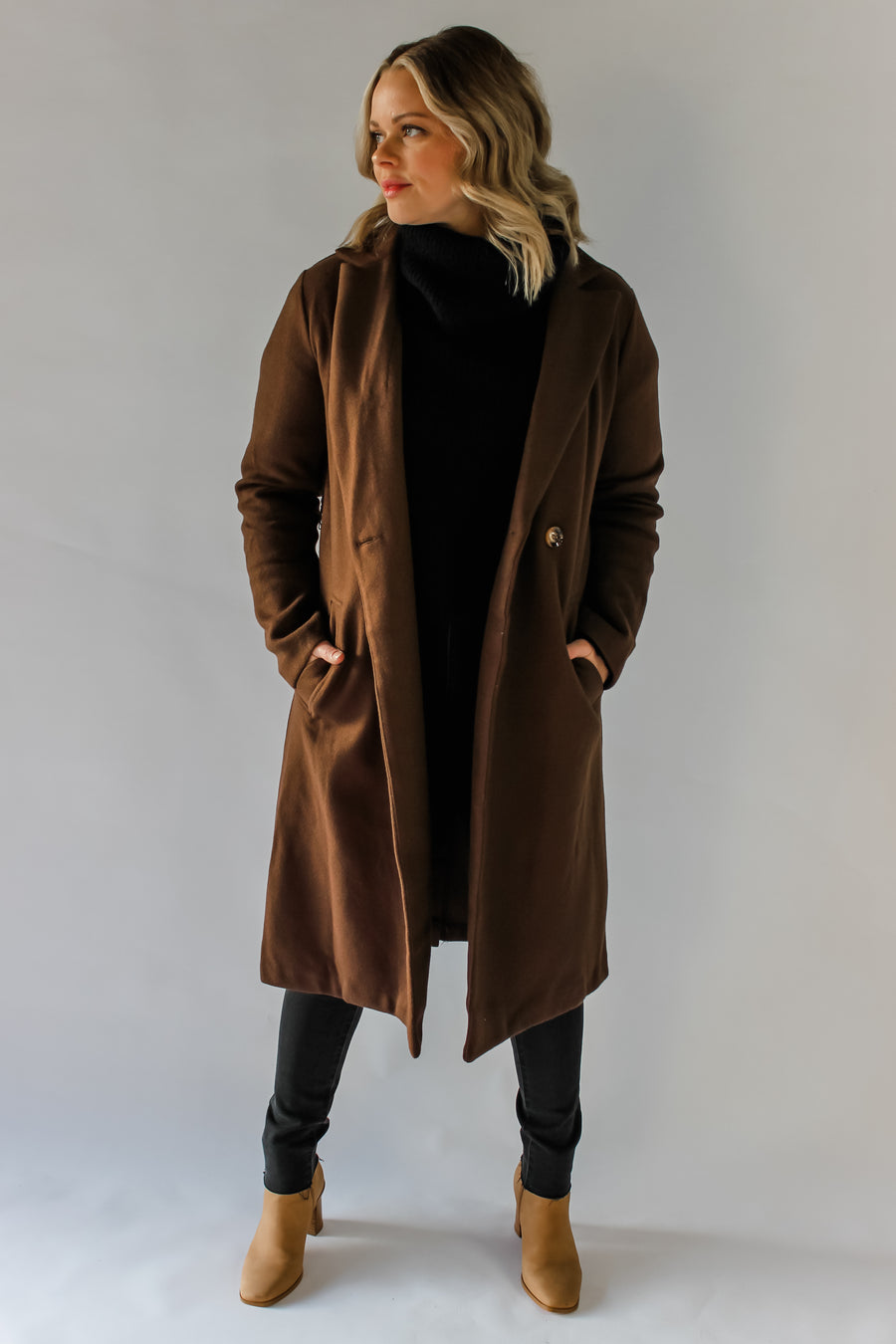 WALKER COAT - CHOCOLATE