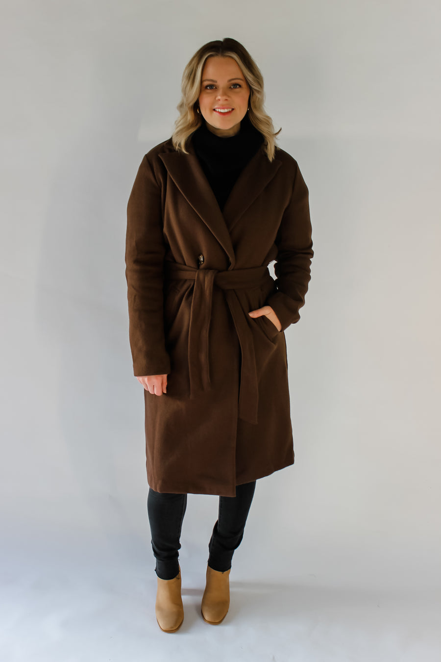 WALKER COAT - CHOCOLATE