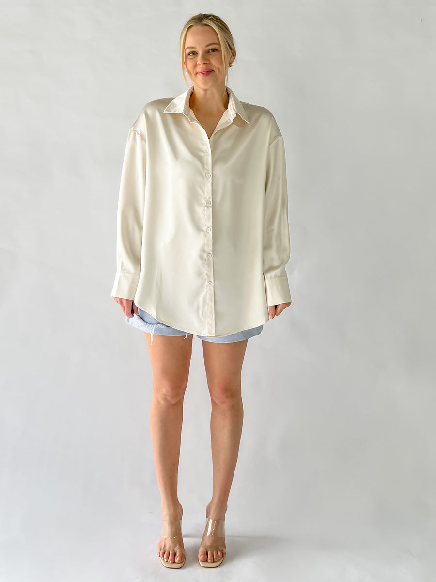TIANA SHIRT - CREAM