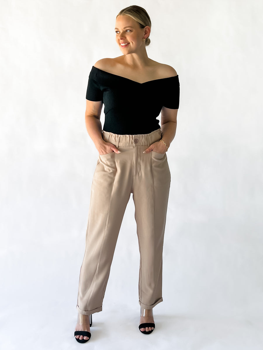 MACKENZIE PANTS - BEIGE